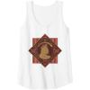 imageWicked Glinda Enchanted Floral Silhouette Tank TopWhite