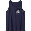 imageWicked For Good A Man Made of Tin Front ampamp Back Tank TopNavy Blue