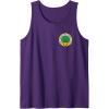 imageWicked For Good The Wizard Sees Everything Front ampamp Back Tank TopPurple