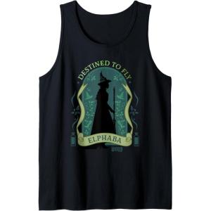 imageWicked Elphaba Destined To Fly Silhouette Tank TopBlack