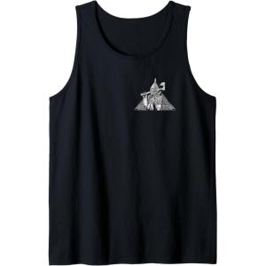 imageWicked For Good A Man Made of Tin Front ampamp Back Tank TopBlack