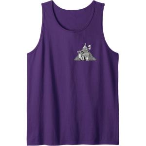 imageWicked For Good A Man Made of Tin Front ampamp Back Tank TopPurple