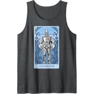 imageWicked For Good A Man Made of Tin Tank TopDark Heather Grey