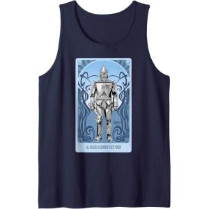 imageWicked For Good A Man Made of Tin Tank TopNavy Blue