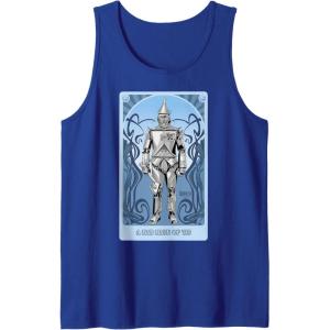 imageWicked For Good A Man Made of Tin Tank TopRoyal Blue