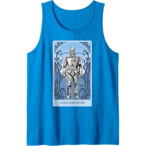 imageWicked For Good A Man Made of Tin Tank TopSapphire Blue