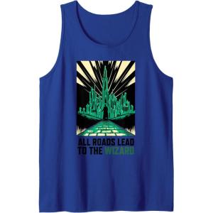 imageWicked For Good All Roads Lead to the Wizard Tank TopRoyal Blue