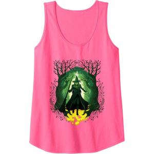 imageWicked For Good Elphaba Walk Through Oz Tank TopNeon Pink