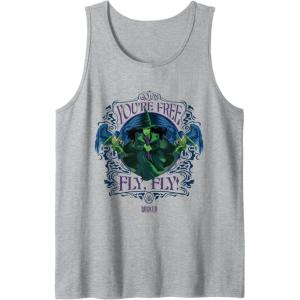 imageWicked For Good Elphaba Youre Free Fly Tank TopHeather Grey