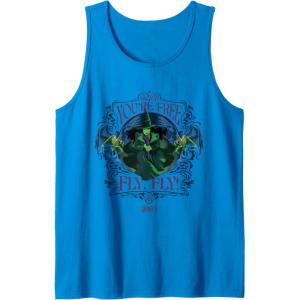 imageWicked For Good Elphaba Youre Free Fly Tank TopSapphire Blue
