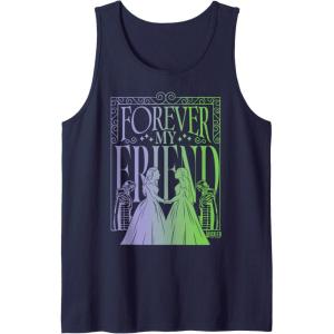 imageWicked For Good Forever My Friend Silhouettes Tank TopNavy Blue