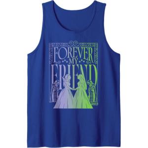 imageWicked For Good Forever My Friend Silhouettes Tank TopRoyal Blue