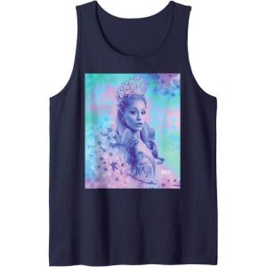 imageWicked For Good Glinda Close Up Florals Tank TopNavy Blue