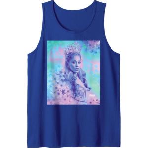 imageWicked For Good Glinda Close Up Florals Tank TopRoyal Blue