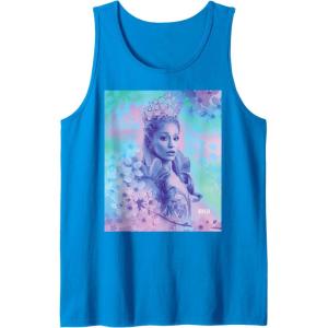 imageWicked For Good Glinda Close Up Florals Tank TopSapphire Blue