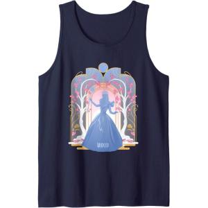 imageWicked For Good Glinda Silhouette in Blue Tank TopNavy Blue