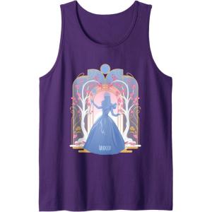 imageWicked For Good Glinda Silhouette in Blue Tank TopPurple