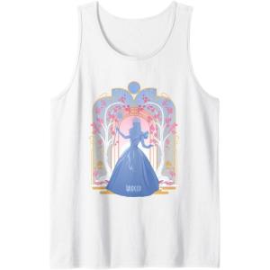 imageWicked For Good Glinda Silhouette in Blue Tank TopWhite