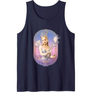 imageWicked For Good Glinda Sparkling Wand Tank TopNavy Blue