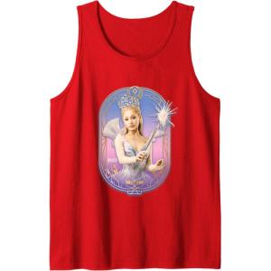 imageWicked For Good Glinda Sparkling Wand Tank TopRed