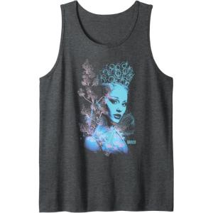 imageWicked For Good Glinda Striking Portrait Tank TopDark Heather Grey