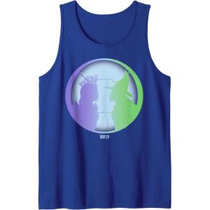 imageWicked For Good Glinda ampamp Elphaba Face to Face Tank TopRoyal Blue