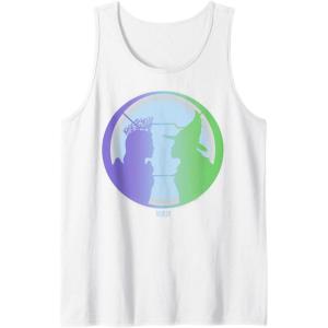 imageWicked For Good Glinda ampamp Elphaba Face to Face Tank TopWhite