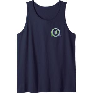 imageWicked For Good Glinda and Elphaba Friends Front ampamp Back Tank TopNavy Blue
