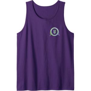 imageWicked For Good Glinda and Elphaba Friends Front ampamp Back Tank TopPurple