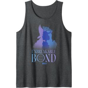 imageWicked For Good Glinda and Elphaba Unbreakable Bond Tank TopDark Heather Grey