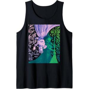 imageWicked For Good Glinda and Elphaba in Perfect Contrast Tank TopBlack