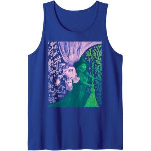 imageWicked For Good Glinda and Elphaba in Perfect Contrast Tank TopRoyal Blue