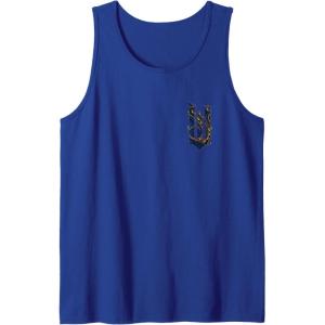 imageWicked For Good Ozian Pattern Logo Front And Back Tank TopRoyal Blue