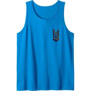imageWicked For Good Ozian Pattern Logo Front And Back Tank TopSapphire Blue