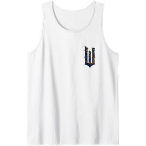 imageWicked For Good Ozian Pattern Logo Front And Back Tank TopWhite