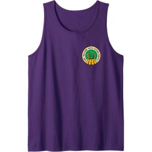 imageWicked For Good The Wizard Sees Everything Front ampamp Back Tank TopPurple