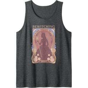 imageWicked Glinda Bewitching Silhouette Tank TopDark Heather Grey