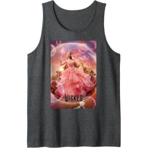 imageWicked Glinda Bubble Poster Tank TopDark Heather Grey