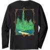 imageWicked City Made Of Emerald Front And Back Long Sleeve TShirtBlack