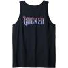 imageWicked For Good Glinda Elegant Logo Front And Back Tank TopBlack