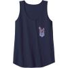 imageWicked For Good Glinda Elegant Logo Front And Back Tank TopNavy Blue