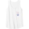 imageWicked For Good Glinda Elegant Logo Front And Back Tank TopWhite