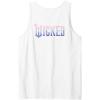 imageWicked For Good Glinda Elegant Logo Front And Back Tank TopWhite