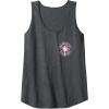 imageWicked For Good We Believe in Glinda Front ampamp Black Tank TopDark Heather Grey