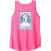 imageWicked For Good We Believe in Glinda Front ampamp Black Tank TopNeon Pink