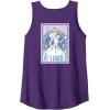 imageWicked For Good We Believe in Glinda Front ampamp Black Tank TopPurple