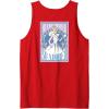 imageWicked For Good We Believe in Glinda Front ampamp Black Tank TopRed