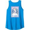 imageWicked For Good We Believe in Glinda Front ampamp Black Tank TopSapphire Blue
