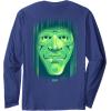 imageWicked His Royal Ozness The Wizard Front And Back Long Sleeve TShirtNavy Blue