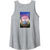 imageWicked for Good Glinda Bubble Poster Front ampamp Back Tank TopHeather Grey